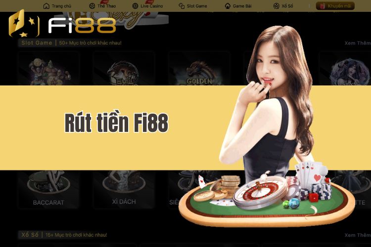 Rút tiền Fi88 - Thanh toán nhanh, lĩnh thưởng liền tay tại Fi88