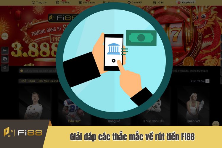 FAQ - Giải đáp một số câu hỏi thường gặp liên quan đến rút tiền Fi88