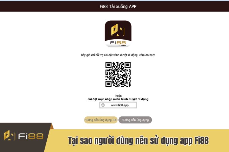 Tại sao người dùng nên sử dụng app Fi88 để chơi game 